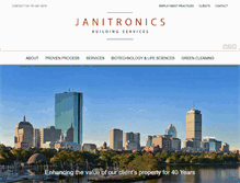 Tablet Screenshot of janitronics.com